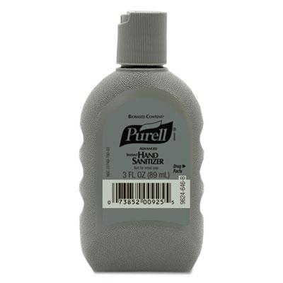 Purell 962424 Advanced Hand Sanitizer Biobased Gel FST Rugged Portable Bottle