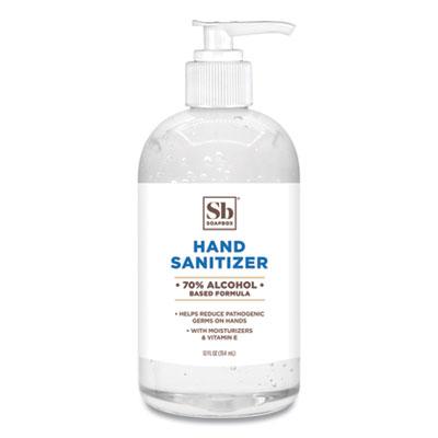 Soapbox 70% Alcohol Scented Hand Sanitizer, 12 oz Pump Bottle, Citrus