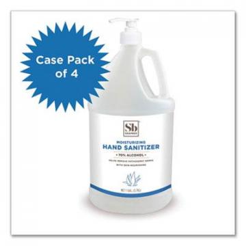 Soapbox 70% Alcohol Scented Hand Sanitizer, 1 gal Pump Bottle, Citrus, 4/Carton