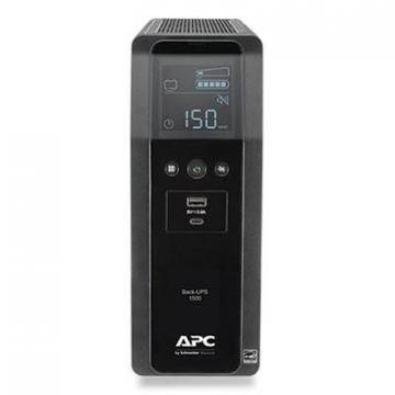APC BN1500M2 Back-UPS PRO BN Series Battery Backup System, 10 Outlets, 1500VA, 1080 J