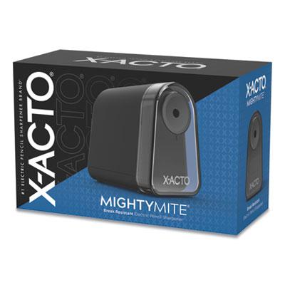 X-ACTO Mighty Mite Home Office Electric Pencil Sharpener, AC-Powered, 3.5" x 5" x 3.5"