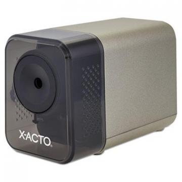 X-ACTO XLR Office Electric Pencil Sharpener, AC-Powered, 3" x 5.5" x 4", Putty