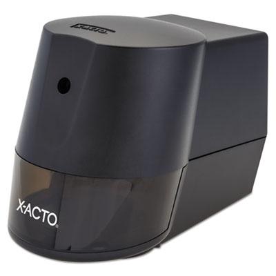 X-ACTO Model 2000 Home Office Electric Pencil Sharpener, AC-Powered, 7.75" x 3.5" x 4.5", Black