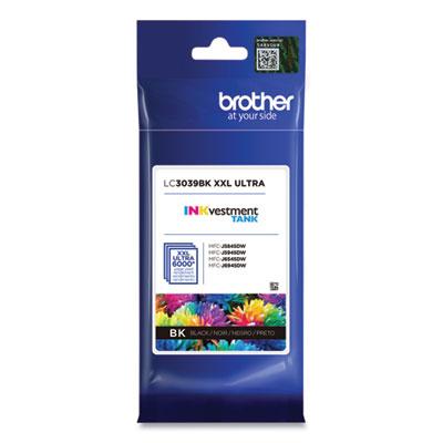 Brother LC3039BK Ultra High-Yield Black Ink Cartridge