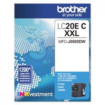 Brother LC20EC Super High-Yield Cyan Ink Cartridge