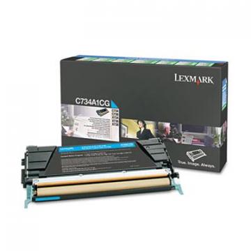Lexmark C734A1CG Cyan Toner Cartridge