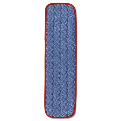 Rubbermaid Microfiber Wet Mopping Pad, 18 1/2" x 5 1/2" x 1/2", Red