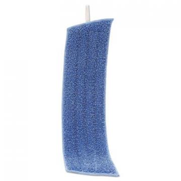 Rubbermaid Economy Wet Mopping Pad, Microfiber, 18", Blue