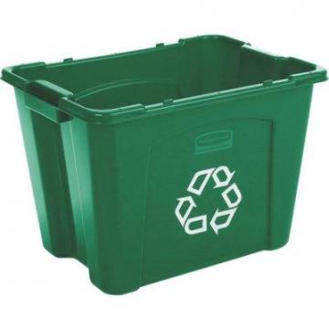 Rubbermaid 571473GRE Recycling Box