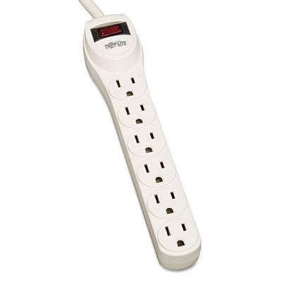 Tripp Lite Protect It! Home Computer Surge Protector, 6 Outlets, 2 ft. Cord, 180 Joules