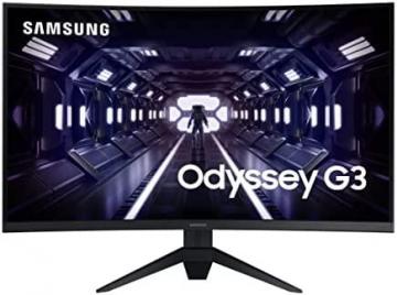 Samsung 32" Odyssey G3 Ultrawide Gaming Monitor, 1500R Curved Display
