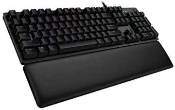 Logitech G513 Carbon LIGHTSYNC RGB Mechanical Gaming Keyboard Tactile