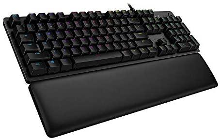 Logitech G513 Carbon LIGHTSYNC RGB Mechanical Gaming Keyboard - Clicky