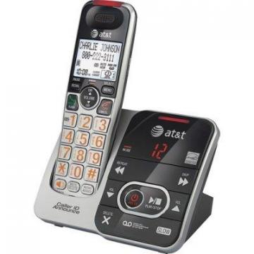 Vtech Vtech CRL32102 DECT 6.0 Expandable Cordless Phone, Silver/Black, 1 Handset
