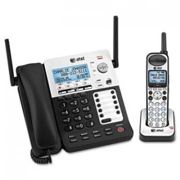 Vtech SB67138 DECT 6.0 Phone/Answering System, 4 Line, 1 Corded/1 Cordless Handset