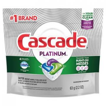Cascade ActionPacs, Fresh Scent, 4/Pack, 30 Packs/Carton