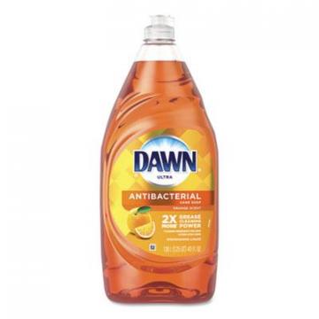 Dawn Ultra Antibacterial Dishwashing Liquid, Orange, 40 oz Bottle, 8/Carton