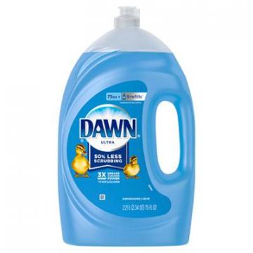 Dawn Ultra Liquid Dish Detergent, Dawn Original, 75 oz Bottle, 6/Carton