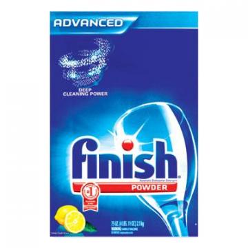 Finish Automatic Dishwasher Detergent, Lemon Scent, Powder, 2.3 qt. Box