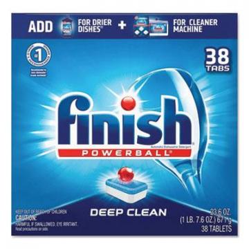Finish Powerball Dishwasher Tabs, Fresh Scent, 38/Box