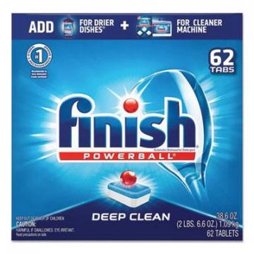 Finish Powerball Dishwasher Tabs, Fresh Scent, 62/Box