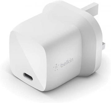 Belkin BoostCharge USB-PD GaN Wall Charger 30W