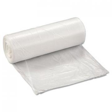 Inteplast Group Low-Density Commercial Can Liners, 10 gal, 0.35 mil, 24" x 24", Clear, 1,000/Ct