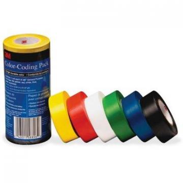 3M Vinyl Tape 764 Color-coding Pack
