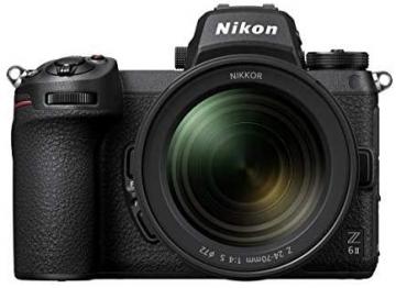 Nikon Z6 II FX-Format Mirrorless Camera Body w/NIKKOR Z 24-70mm f/4 S, Black