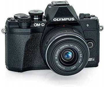 Olympus OM-D E-M10 Mark IIIs Black Body with Black M.Zuiko Digital 14-42mm F3.5-5.6 IIR Lens