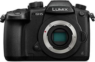 Panasonic LUMIX DC-GH5EB-K Compact System Mirrorless Camera Body Only, Black