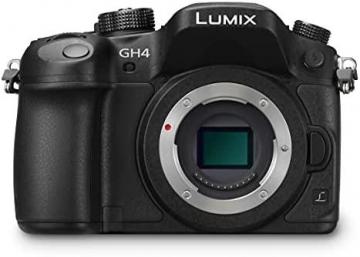 Panasonic LUMIX GH4 Body 4K Mirrorless Camera, Black