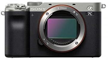 Sony Alpha 7C Full-Frame Mirrorless Camera, Silver