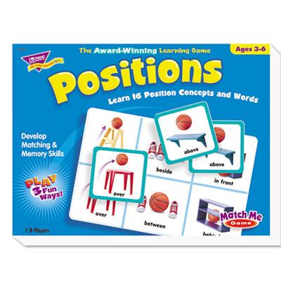 TREND Positions Match Me Puzzle Game, Ages 5-8
