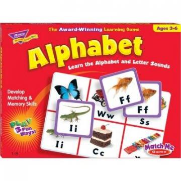 TREND Match Me Alphabet Learning Game