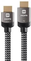 Monoprice HDMI High Speed Active Cable - 35 Feet – Gray