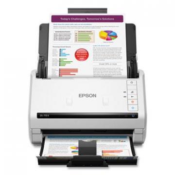 Epson DS-770 II Color Duplex Document Scanner, 600 dpi, 100-Sheet Feeder
