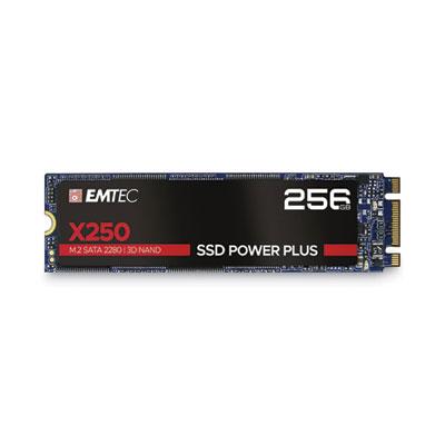 Emtec X250 Power Plus Internal Solid State Drive, 256 GB, SATA III