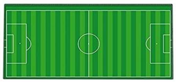 Silent Monsters Mouse Mat Size XX Large 900 x 400 mm, Mouse Pad Design: Soccer Field