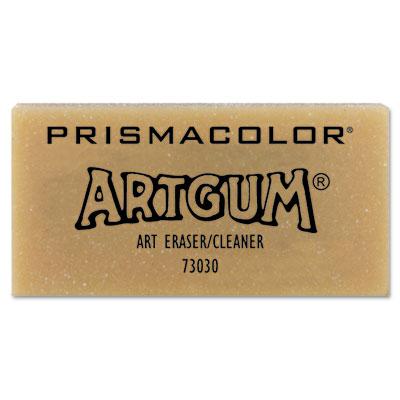 Prismacolor ARTGUM Eraser, Rectangular, Large, Off White, Kneaded Rubber, Dozen