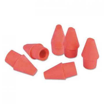 Universal Pencil Cap Erasers, Pink, Elastomer, 150/Pack