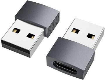 nonda USB C to USB Adapter (2 Pack), USB-C Female to USB Male