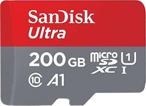 SanDisk 200GB Ultra MicroSDXC UHS-I Memory Card with Adapter