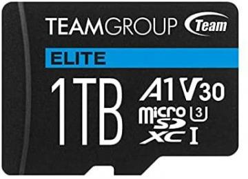 TEAMGROUP Elite A1 1TB Micro SDXC UHS-I U3 V30 A1 4K Memory Card