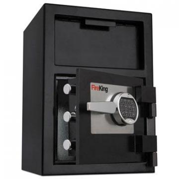 FireKing Depository Security Safe, 2.72 cu ft, 24w x 13.4d x 10.83h, Black