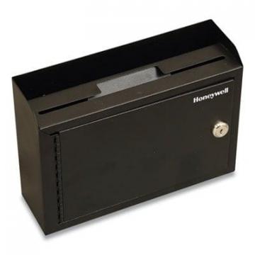 Honeywell Drop Box Safe with Keys, 9.9 x 3 x 7.1, 0.12 cu ft, Black