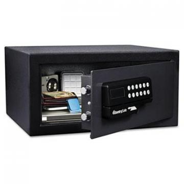 SentrySafe Electronic Security Safe, 0.41 cu ft, 11.4w x 10.4d x 7.6h, Black