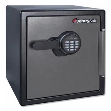 SentrySafe Fire-Safe with Digital Keypad Access, 1.23 cu ft, 16.38w x 19.38d x 17.88h, Gunmetal