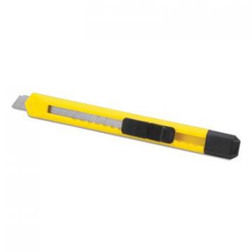 Stanley Quick Point Utility Knife, 9 mm, Yellow/Black