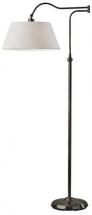 Adesso 3349-23 Rodeo Floor Lamp, 60 in, 150W, Antique Pewter